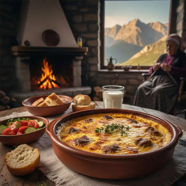 Tavë Kosi – Popular main dish recipe from Albania