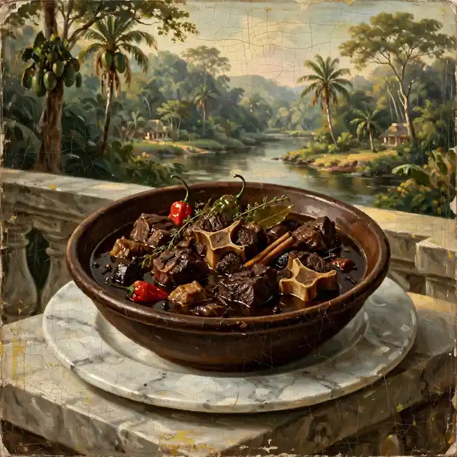 Ancestral Guyanese Pepperpot – royal court broths recipe from Guyana