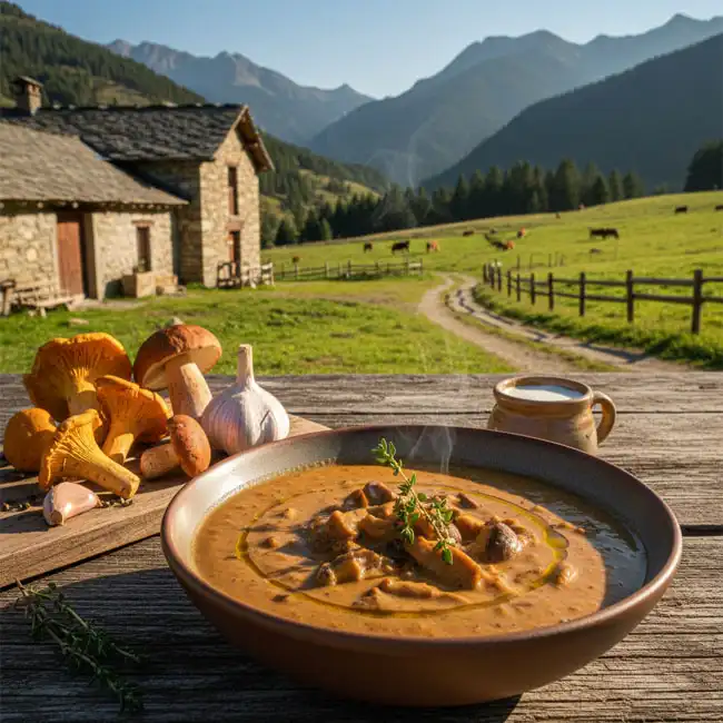 Mushroom Cream Sauce – Best sauce recipe from Andorra