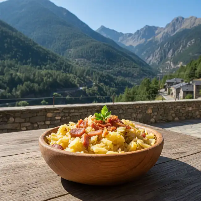 Trinxat – Popular appetizer recipe from Andorra