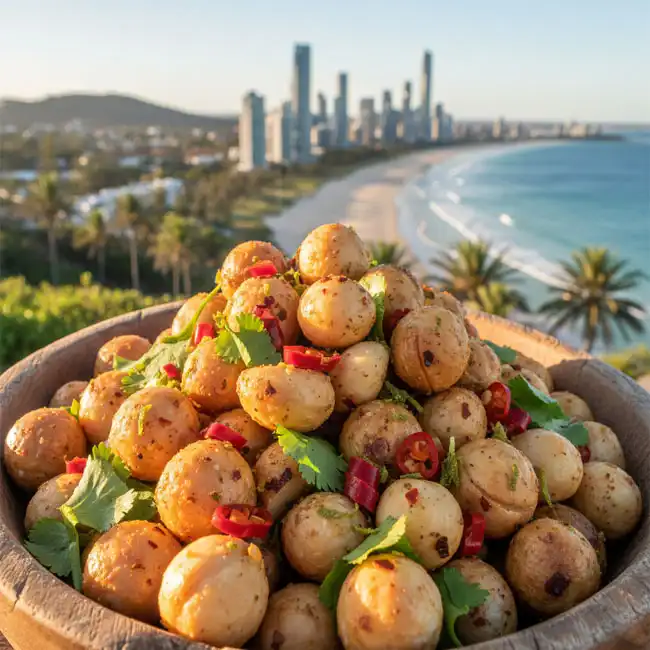 Chili-Lime Roasted Macadamias – Tasty snack recipe from Australia