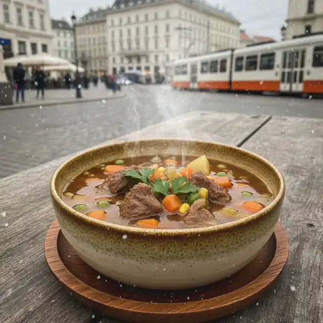 Classic Australian Beef and Vegetable Soup – Flavorful soup recipe from Australia