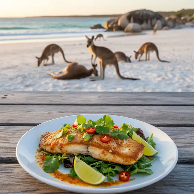 Zesty Chili-Lime Barramundi – Specialty main dish recipe from Australia