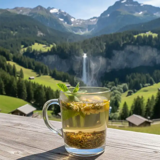 Almkräutertee – Best drink recipe from Austria