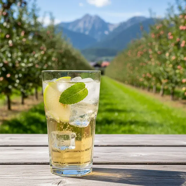 Apfelsaft Gespritzt – Famous drink recipe from Austria