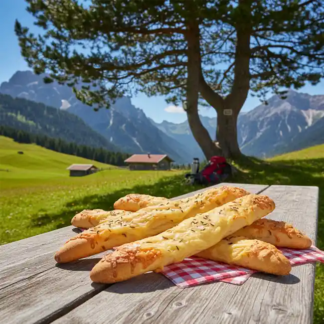 Käsestangerl – Popular snack recipe from Austria