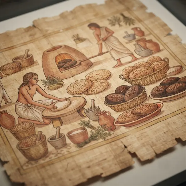 Ninda & Bappir – primitive grains and flatbreads recipe from Babylonian
