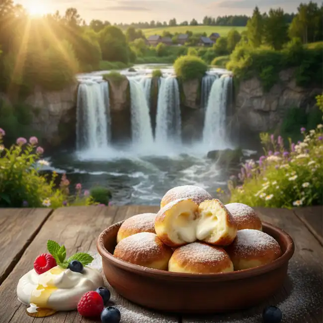 Cheese-Stuffed Syrniki Balls – Best appetizer recipe from Belarus