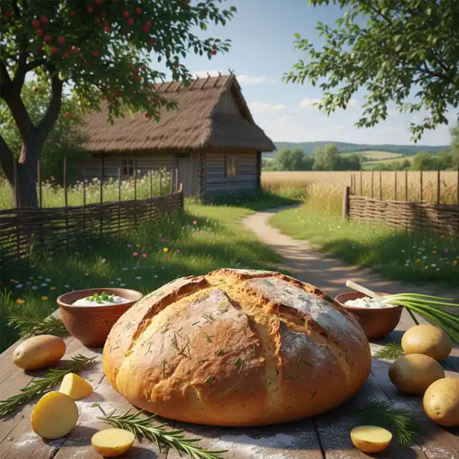 Potato Bread – Famous bread recipe from Belarus