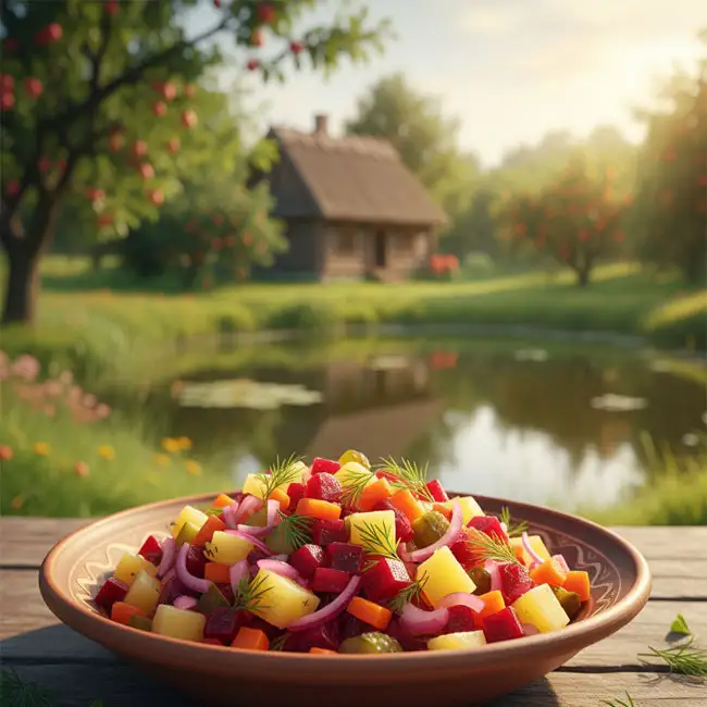 Vinegret – Best salad recipe from Belarus