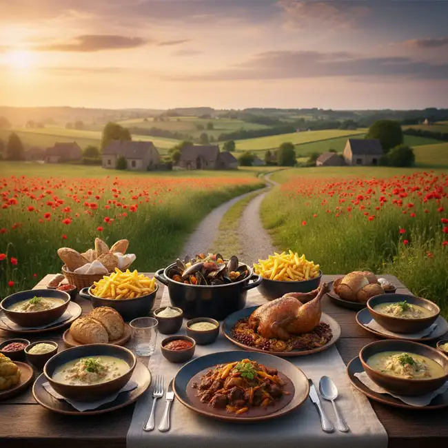 Belgium Main Dishes Recipes