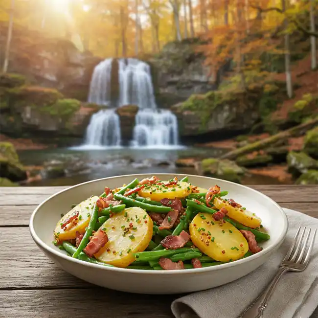 Salade Liégeoise – Popular salad recipe from Belgium