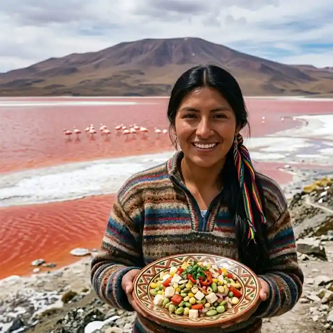 Keto Solterito de Cochabamba – Keto salad recipe from Bolivia