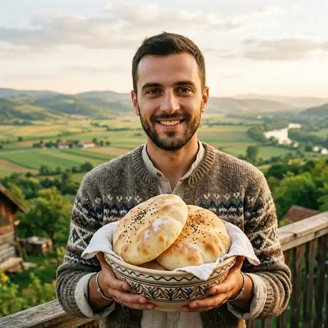 The Iconic Sarajevo Somun – Family bread recipe from Bosnia and Herzegovina