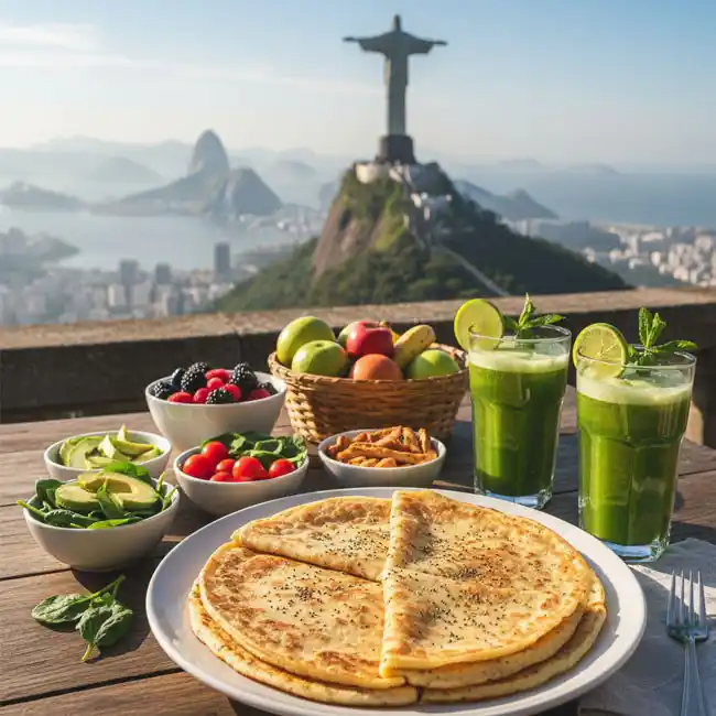 Crepioca Fit – Vegetarian bread recipe from Brazil