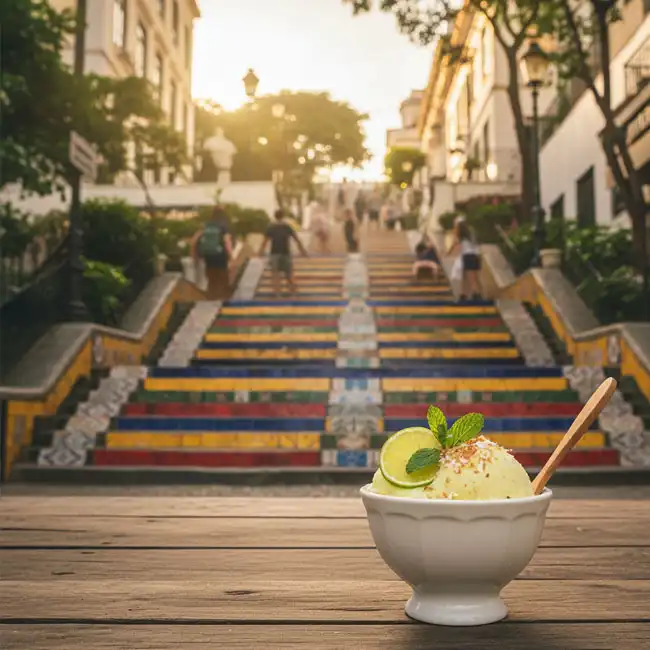 Sorbet de Banana com Limão Fit – Lifestyle dessert recipe from Brazil