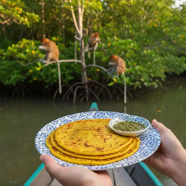 Grain-Free Roti Kuning – Low-Carb bread recipe from Brunei