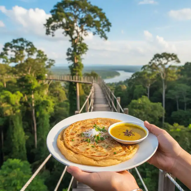 Keto Roti Canai – Keto bread recipe from Brunei