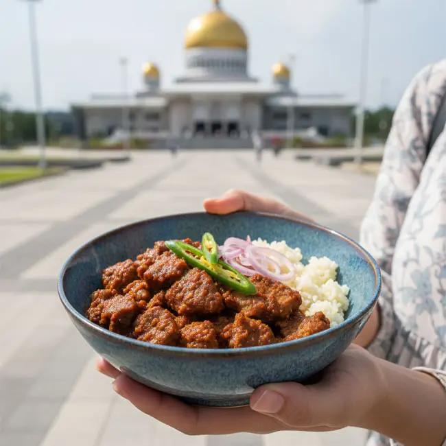 Low-Carb Beef Sambal Stir-Fry – Low-Carb main dish recipe from Brunei