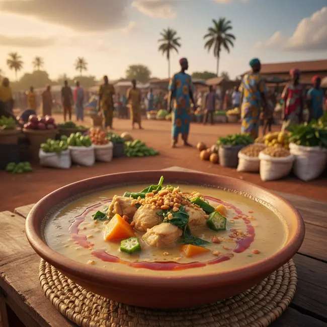 Caldo de Mancarra Leve – Quick soup recipe from Guinea-Bissau