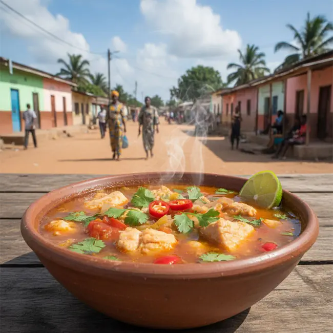 Caldo de Peixe Rápido – Easy soup recipe from Guinea-Bissau