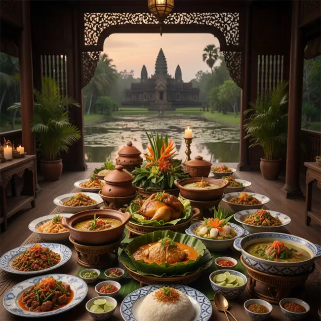 Cambodia Main Dishes Recipes