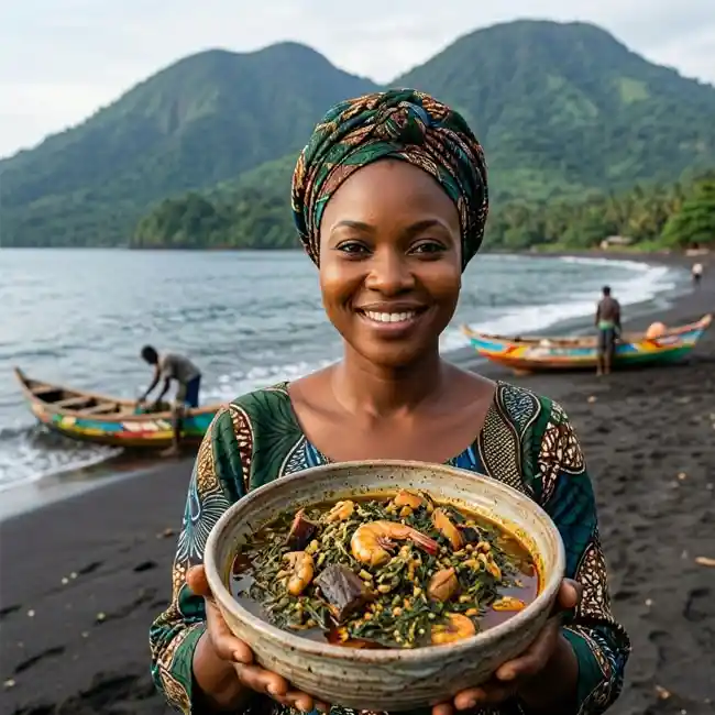 Creamy Ndolé Sauce – Authentic Street Food sauce recipe from Cameroon