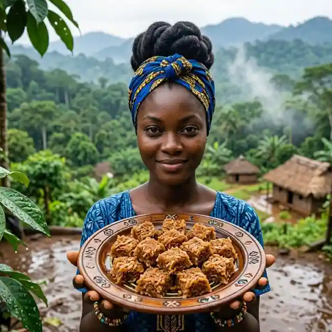 Tablette de Coco – Authentic Street Food dessert recipe from Cameroon