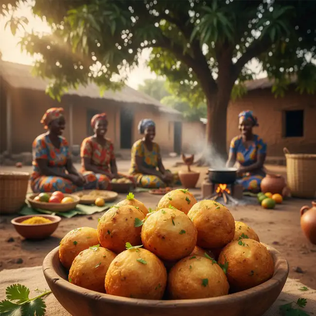 Cassava Balls – Beginner-friendly snack recipe from Guinea-Bissau