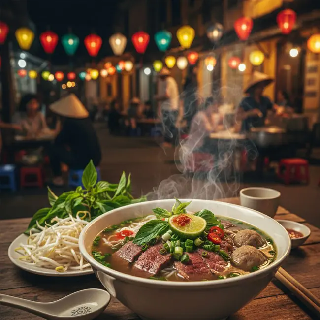 Classic Beef Pho – Traditional main dish recipe from Vietnam