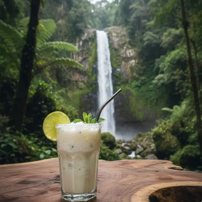 Skinny Limonada de Coco – Healthy drink recipe from Colombia