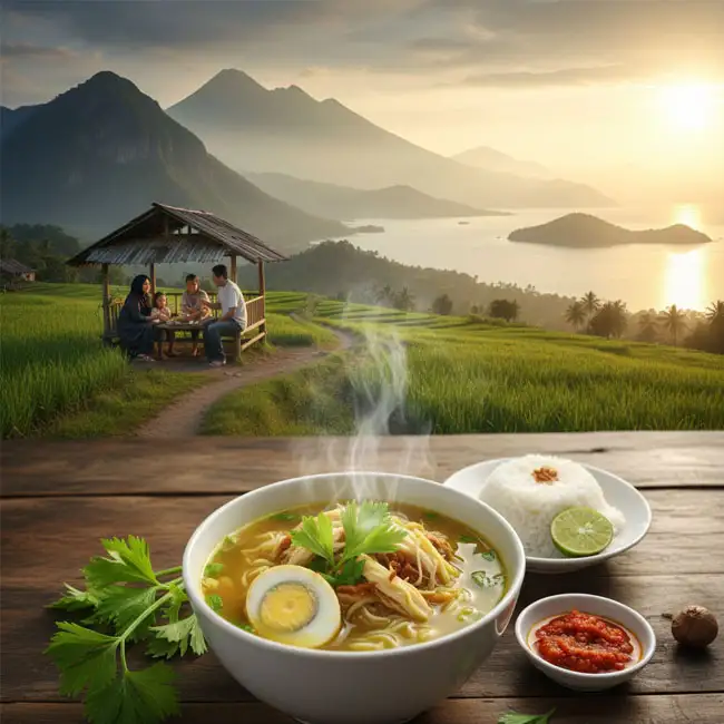 Comforting Indonesian Chicken Soup – Beginner-friendly main dish recipe from Indonesia