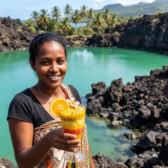 Fresh Tropical Fruit Juice – Minimal Cleanup drink recipe from Comoros