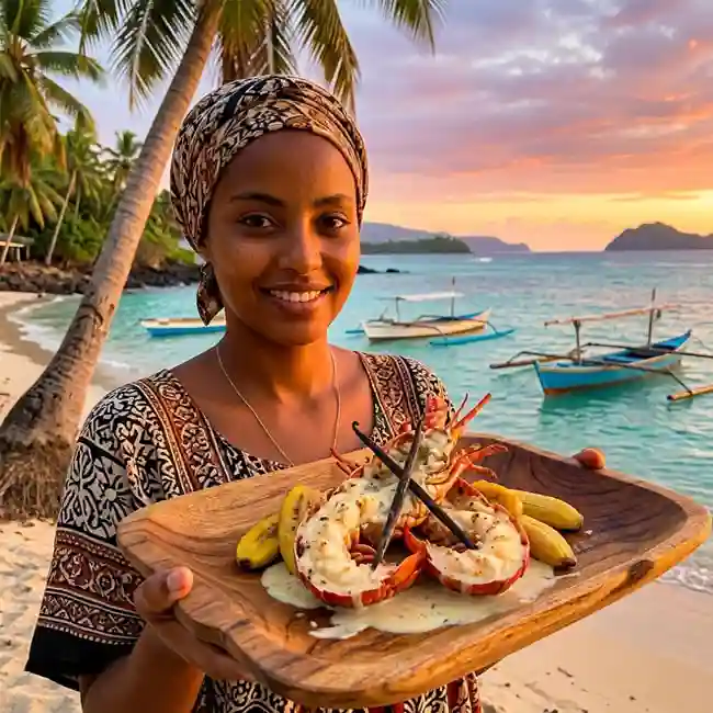 Langouste à la Vanille – One-Pot main dish recipe from Comoros