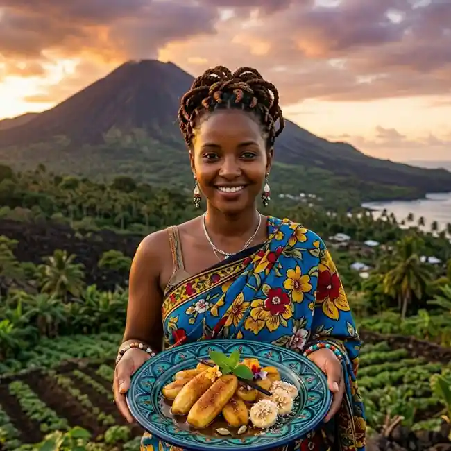 Sticky Caramelized Spiced Bananas – One-Pan dessert recipe from Comoros