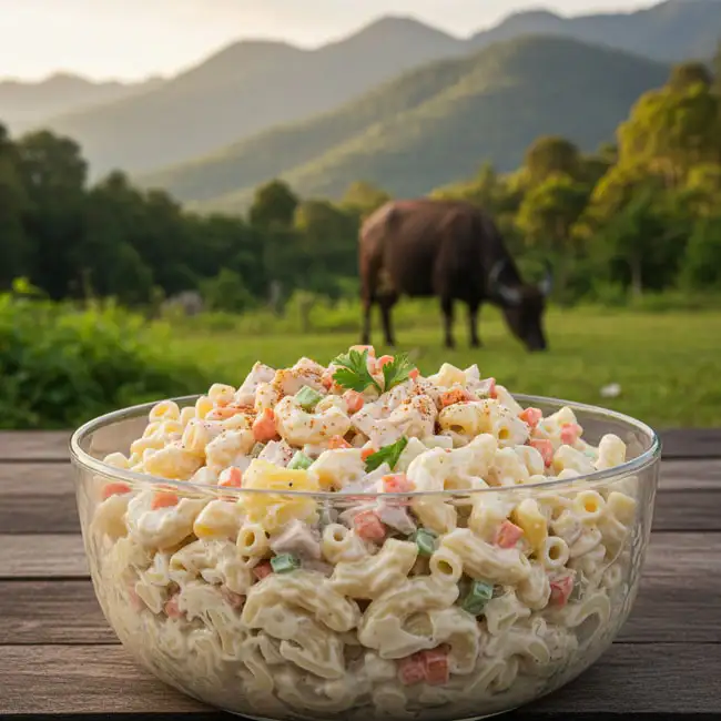 Creamy Filipino Chicken Macaroni Salad – Quick salad recipe from Philippines