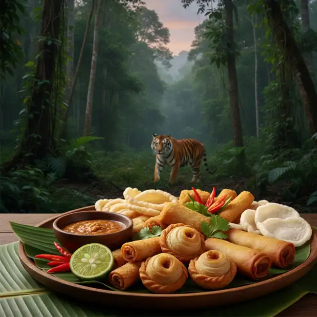 Crispy Malaysian Savory Celebration Bites – Festive snack recipe from Malaysia