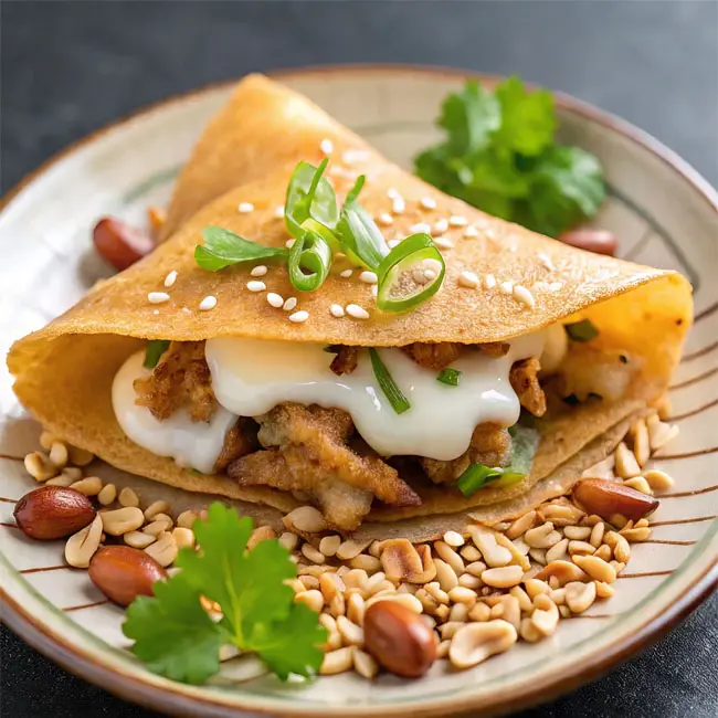 Crispy Thai Crepes – Classic snack recipe from Thai