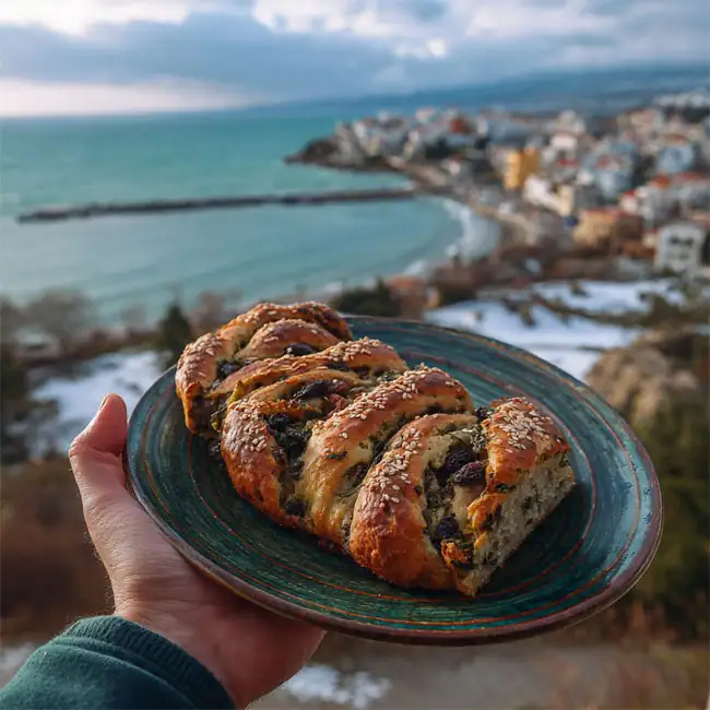 Easy Eliopita – Celebration bread recipe from Cyprus