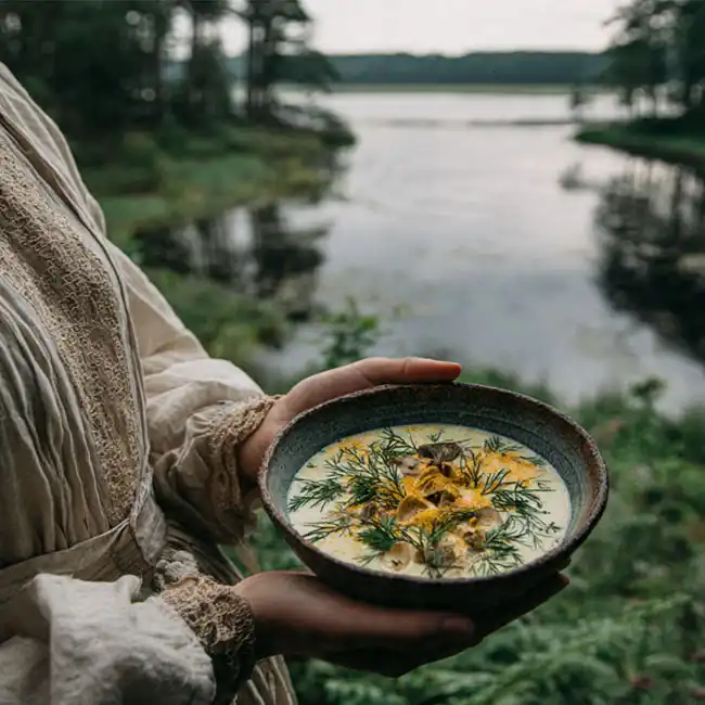 Kulajda – Under $10 soup recipe from Czechia