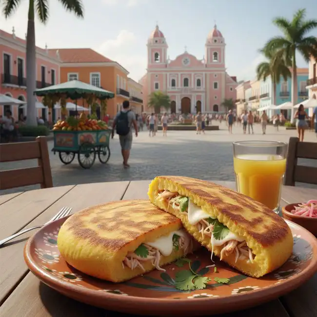 Arepa Dominicana – Everyday bread recipe from Dominican Republic