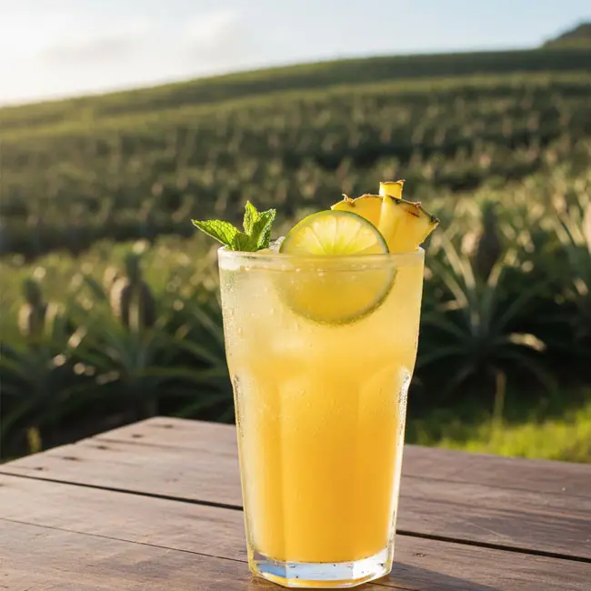 Fiji Pineapple Lime Refresher – Tasty drink recipe from Fiji