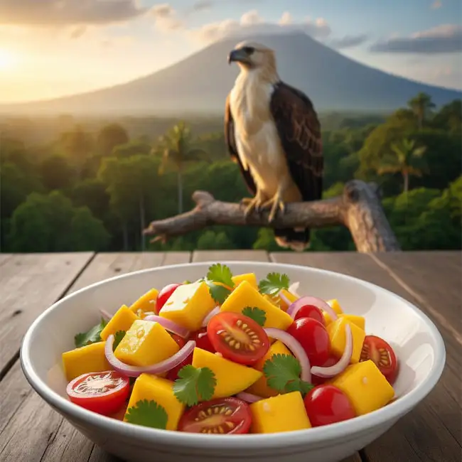 Filipino Mango Tomato Salad – Easy salad recipe from Philippines