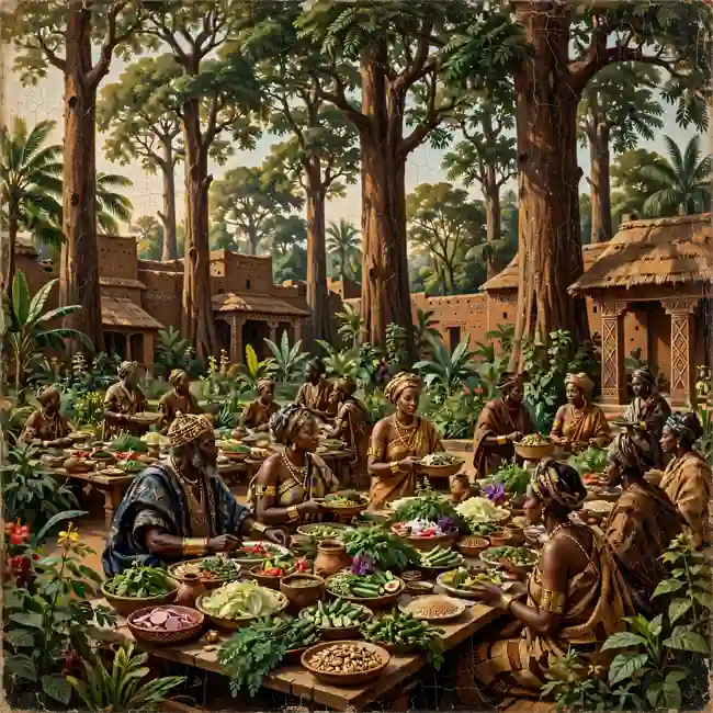 Ghana Aristocratic Garden Greens Salads Recipes