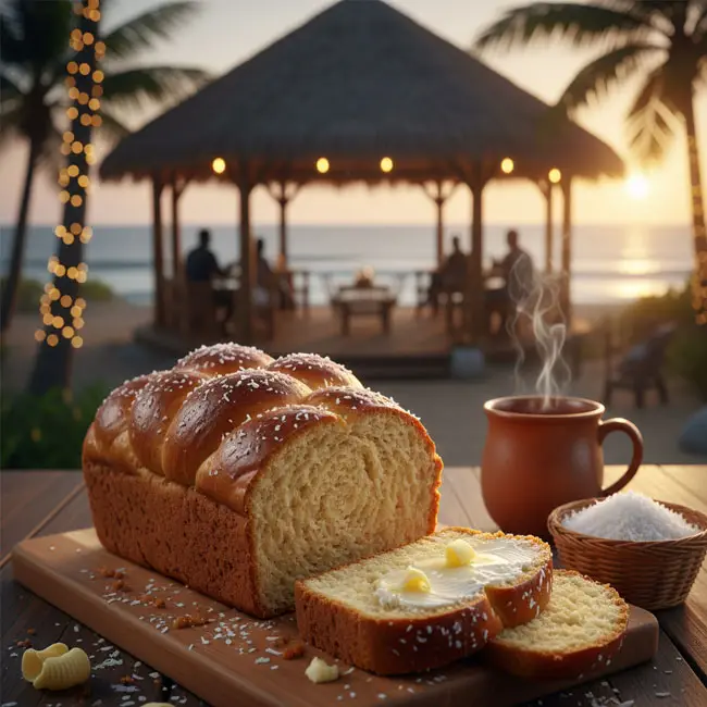 Ghana Coconut Bread – Beginner-friendly bread recipe from Ghana