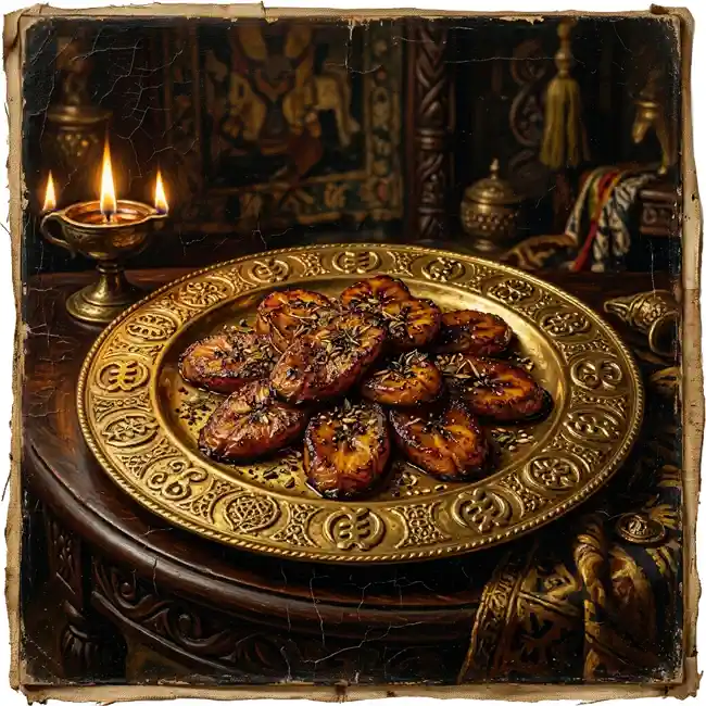 Imperial Ginger-Spice Plantain Medallions – royal starters appetizer recipe from Ghana