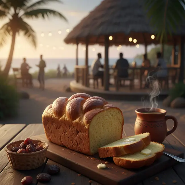 Ghana Tea Bread – Quick bread recipe from Ghana