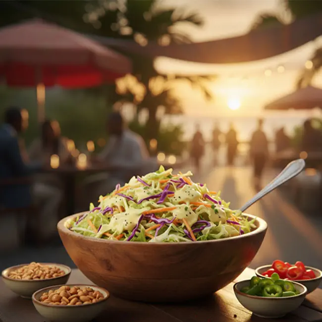 Ghanaian-Style Coleslaw – Quick salad recipe from Ghana