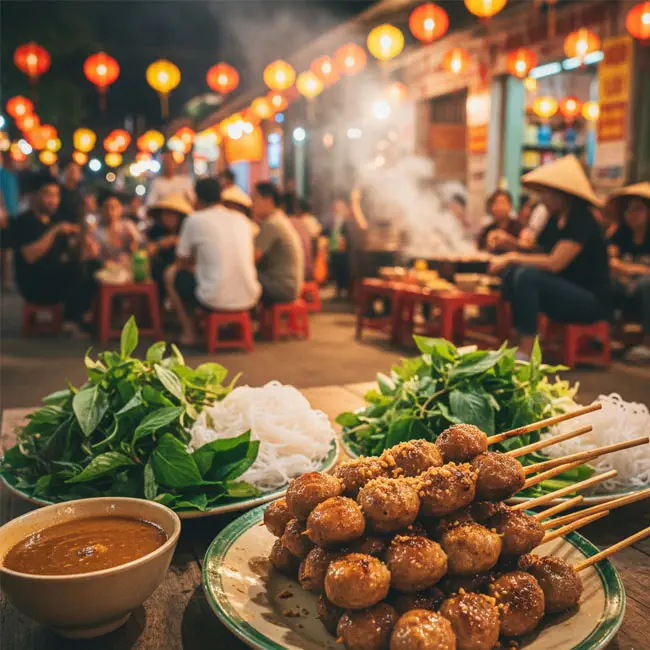 Grilled Pork Skewers – Classic appetizer recipe from Vietnam