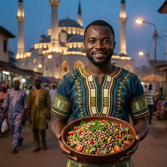Black-Eyed Pea & Herb Salad – Weeknight salad recipe from Guinea